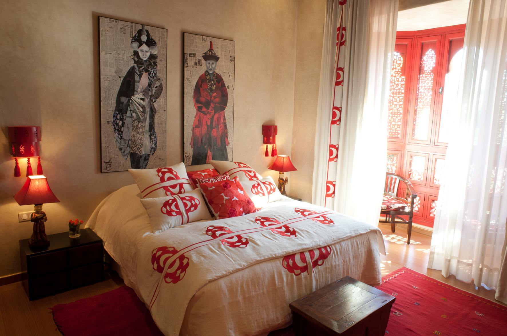 Tigmiza Boutique Hotel & Spa Ouled Jelal Exterior foto A bedroom at the hotel